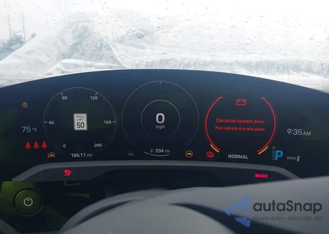 2022 Porsche Taycan Gts из США, поврежденный, VIN WP0AD2Y19NSA59421